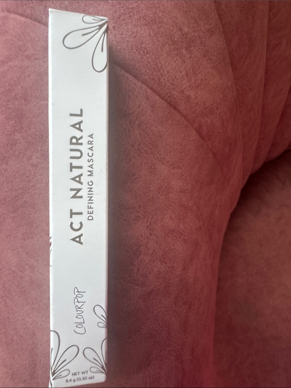Colourpop ACT NATURAL Defining Mascara in rose pink